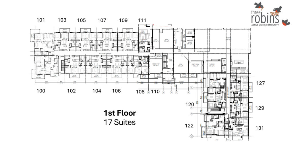 floor plan of 1st floor